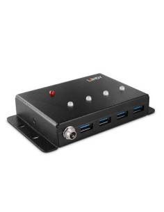 Lindy 43374 Huby I Koncentratory Usb 3.2 Gen 1 (3.1 Gen 1) Type-B 5000 Mbit/S Czarny 2