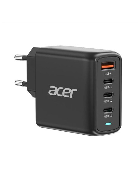 Acer Zl.adtcc.00L Ładowarka Do Urządzeń Przenośnych Uniwersalne Czarny Prąd Przemienny Szybkie Ładowanie Wewnętrzna