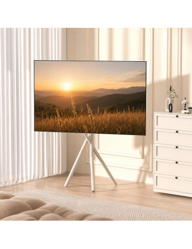 Maclean Uchwyt / Stojak Podłogowy Do Tv, 37-80", Max. Vesa 600X400, Max. 60Kg Mc-182 W