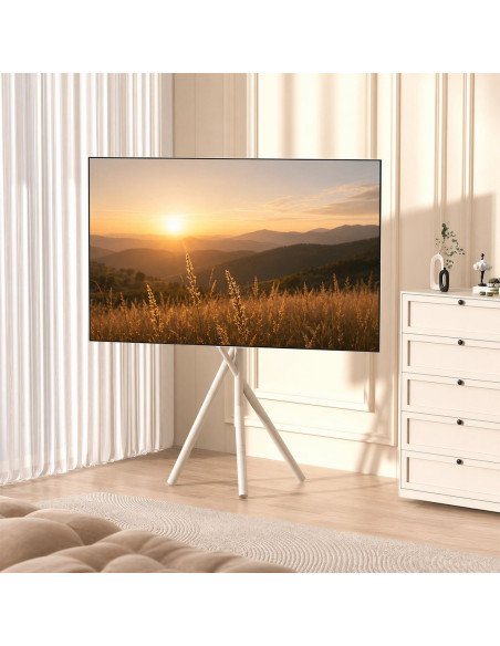 Maclean Uchwyt / Stojak Podłogowy Do Tv, 37-80", Max. Vesa 600X400, Max. 60Kg Mc-182 W