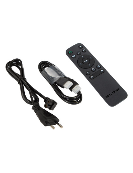 Blow Projektor Przenośny Androidtv Hd Cinema Sound +Etui Black