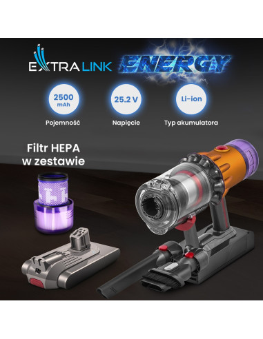 Extralink Ex.94569 Zestaw Akcesoriów Do Odkurzacza