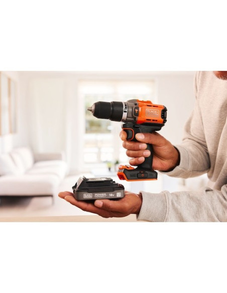 Black & Decker Bcd383Xn-Xj Wiertło Pomarańczowy