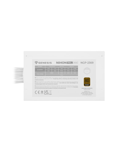 Genesis Zasilacz Nihon 750W 80+ Bronze Atx 3.1