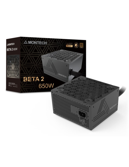 Montech Beta 2 Moduł Zasilaczy 650 W 20+4 Pin Atx Atx Czarny