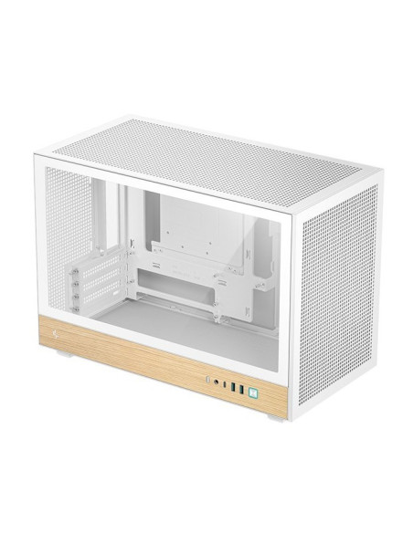 Obudowa Deepcool Ch260 Wood Biała