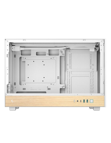 Obudowa Deepcool Ch260 Wood Biała