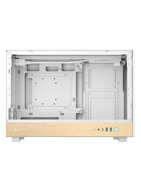 Obudowa Deepcool Ch260 Wood Biała