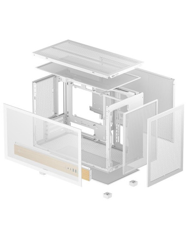 Obudowa Deepcool Ch260 Wood Biała