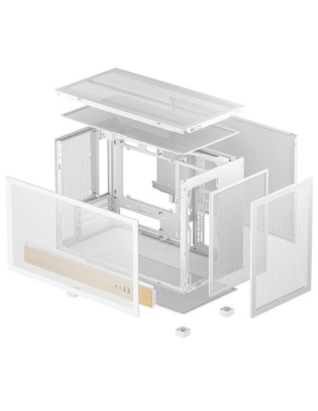Obudowa Deepcool Ch260 Wood Biała