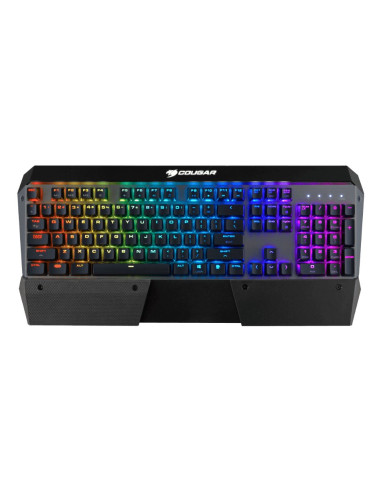 Cougar Cgr-Attack-X3-Rgb Klawiatura Gaming Usb Qwerty Angielski Czarny