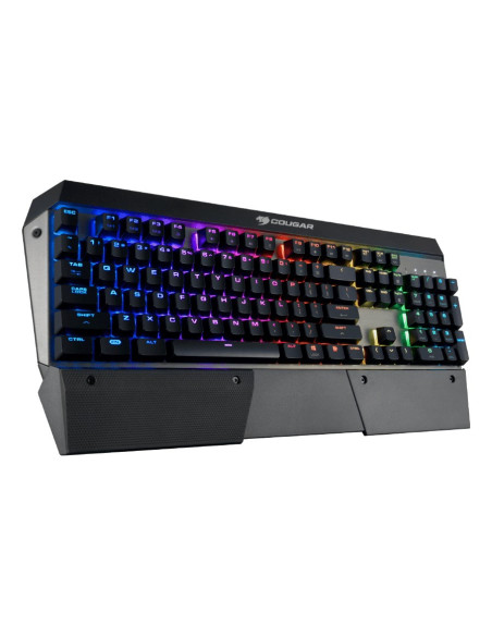 Cougar Cgr-Attack-X3-Rgb Klawiatura Gaming Usb Qwerty Angielski Czarny
