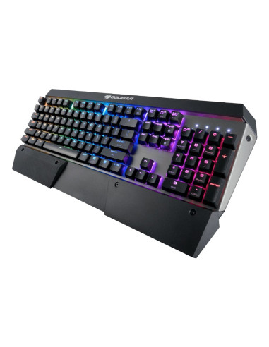 Cougar Cgr-Attack-X3-Rgb Klawiatura Gaming Usb Qwerty Angielski Czarny