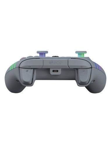 Pdp Afterglow Wave Szary Usb Gamepad Analogowa/Cyfrowa Pc, Xbox One, Xbox Series S, Xbox Series X