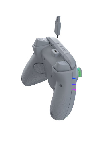 Pdp Afterglow Wave Szary Usb Gamepad Analogowa/Cyfrowa Pc, Xbox One, Xbox Series S, Xbox Series X