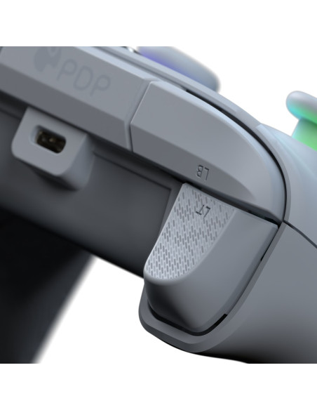 Pdp Afterglow Wave Szary Usb Gamepad Analogowa/Cyfrowa Pc, Xbox One, Xbox Series S, Xbox Series X