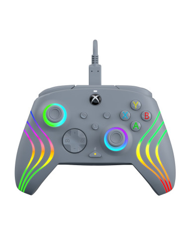 Pdp Afterglow Wave Szary Usb Gamepad Analogowa/Cyfrowa Pc, Xbox One, Xbox Series S, Xbox Series X