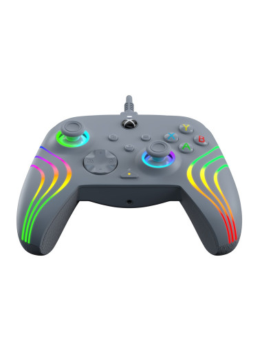 Pdp Afterglow Wave Szary Usb Gamepad Analogowa/Cyfrowa Pc, Xbox One, Xbox Series S, Xbox Series X