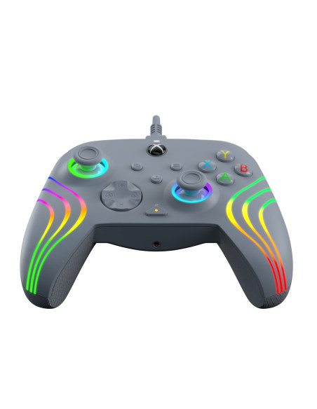 Pdp Afterglow Wave Szary Usb Gamepad Analogowa/Cyfrowa Pc, Xbox One, Xbox Series S, Xbox Series X