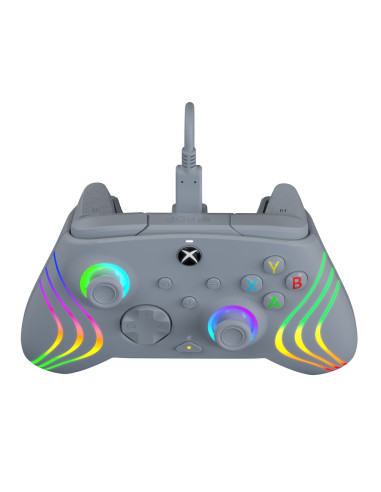 Pdp Afterglow Wave Szary Usb Gamepad Analogowa/Cyfrowa Pc, Xbox One, Xbox Series S, Xbox Series X