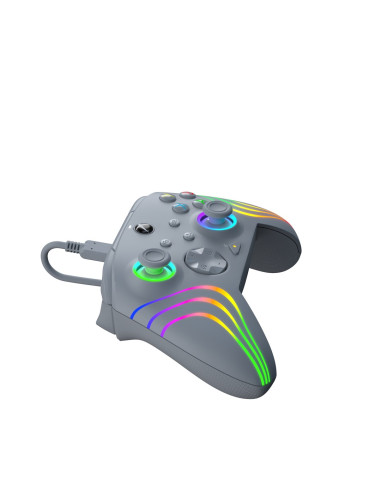 Pdp Afterglow Wave Szary Usb Gamepad Analogowa/Cyfrowa Pc, Xbox One, Xbox Series S, Xbox Series X