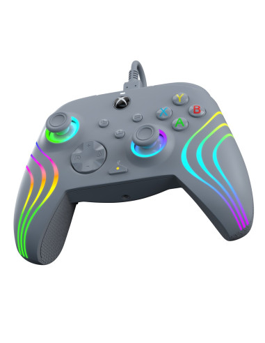 Pdp Afterglow Wave Szary Usb Gamepad Analogowa/Cyfrowa Pc, Xbox One, Xbox Series S, Xbox Series X