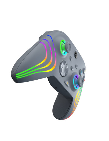 Pdp Afterglow Wave Szary Usb Gamepad Analogowa/Cyfrowa Pc, Xbox One, Xbox Series S, Xbox Series X