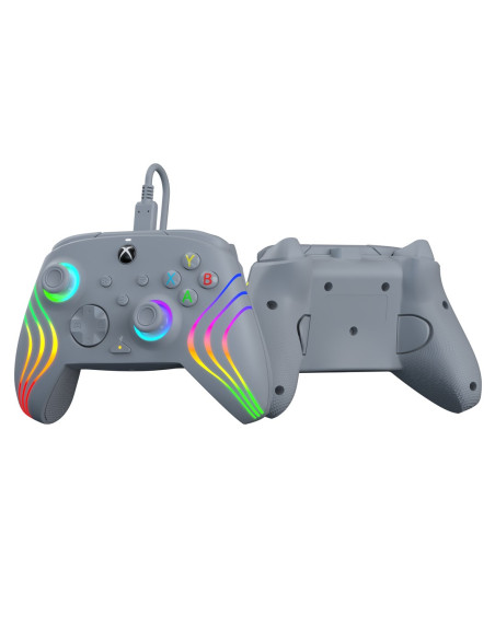 Pdp Afterglow Wave Szary Usb Gamepad Analogowa/Cyfrowa Pc, Xbox One, Xbox Series S, Xbox Series X