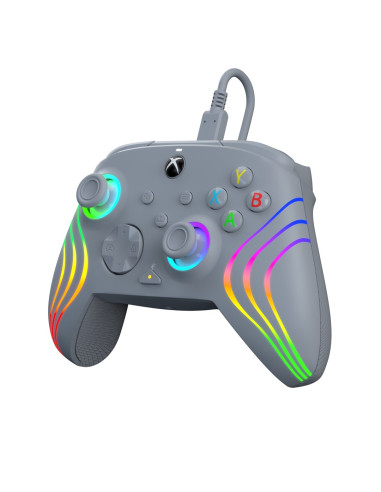 Pdp Afterglow Wave Szary Usb Gamepad Analogowa/Cyfrowa Pc, Xbox One, Xbox Series S, Xbox Series X