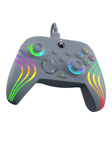 Pdp Afterglow Wave Szary Usb Gamepad Analogowa/Cyfrowa Pc, Xbox One, Xbox Series S, Xbox Series X