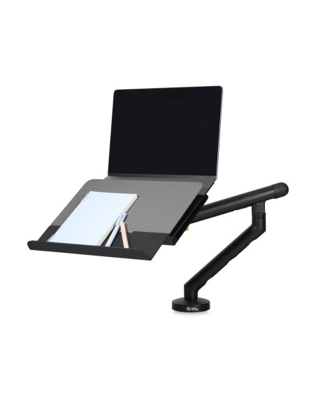 Bakkerelkhuizen Be Universal Ramię Notebooka Czarny, Ciemny Szary 43,2 Cm (17")