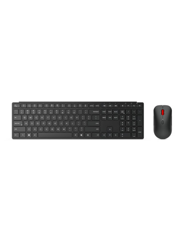 Lenovo 4X31S04848 Klawiatura Dołączona Myszka Biuro Rf Wireless + Bluetooth Belgijski Czarny