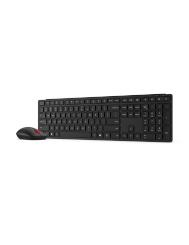 Lenovo 4X31S04848 Klawiatura Dołączona Myszka Biuro Rf Wireless + Bluetooth Belgijski Czarny