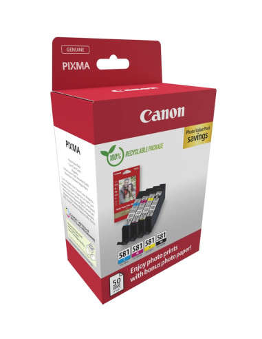Canon 2106C006 Nabój Z Tuszem 4 Szt. Oryginalny Czarny, Cyjan, Purpurowy, Żółty