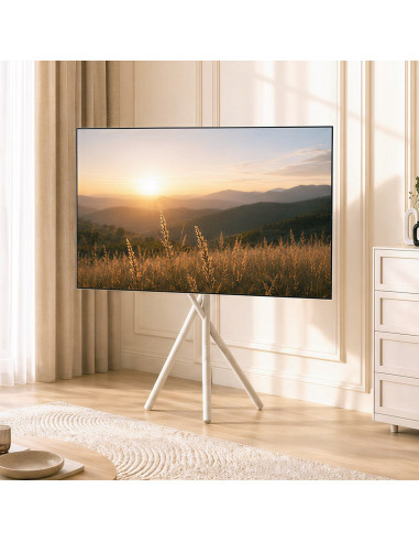 Maclean Uchwyt / Stojak Podłogowy Do Tv, 27-55", Max. Vesa 200X200, Max. 60Kg Mc-181 W