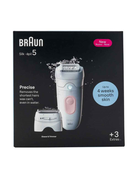 Braun Silk-Épil 5 5-030 28 Pęset(Y) Różowy, Biały