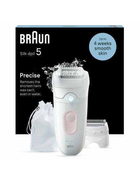 Braun Silk-Épil 5 5-030 28 Pęset(Y) Różowy, Biały