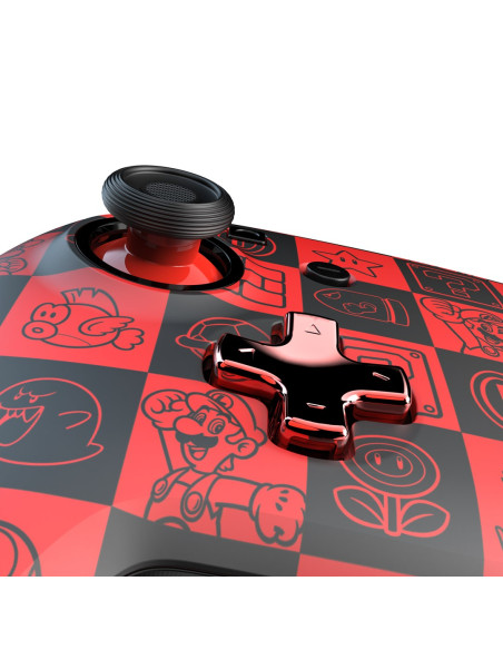 Pdp Rematch Glow Czarny, Zielony, Czerwony Gamepad Analogowa/Cyfrowa Nintendo Switch, Nintendo Switch Oled