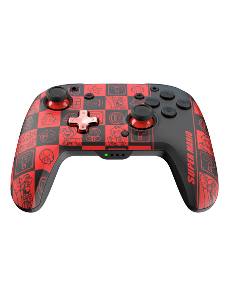 Pdp Rematch Glow Czarny, Zielony, Czerwony Gamepad Analogowa/Cyfrowa Nintendo Switch, Nintendo Switch Oled
