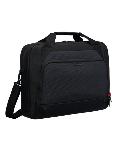 Targus Ecosmart 45,7 Cm (18") Aktówka Czarny, Czerwony