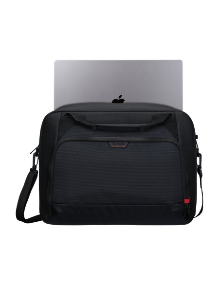 Targus Ecosmart 45,7 Cm (18") Aktówka Czarny, Czerwony