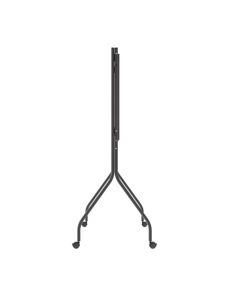 Maclean Stand Pod Tv Stand / Wózek Do Tv Maclean, Na Kółkach, 37-80", Max. Obciążenie 50Kg, Max. Vesa 600X400, Czarny, Mc-180