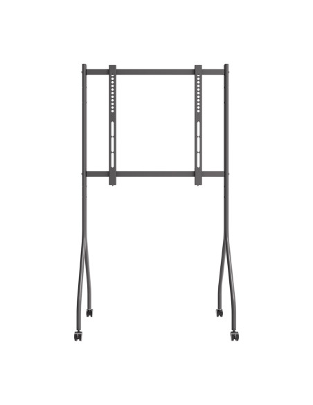 Maclean Stand Pod Tv Stand / Wózek Do Tv Maclean, Na Kółkach, 37-80", Max. Obciążenie 50Kg, Max. Vesa 600X400, Czarny, Mc-180