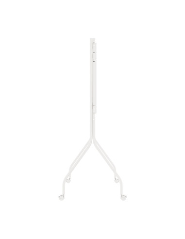 Maclean Stand Pod Tv Stand / Wózek Do Tv Maclean, Na Kółkach, 37-80", Max. Obciążenie 50Kg, Max. Vesa 600X400, Biały, Mc-180