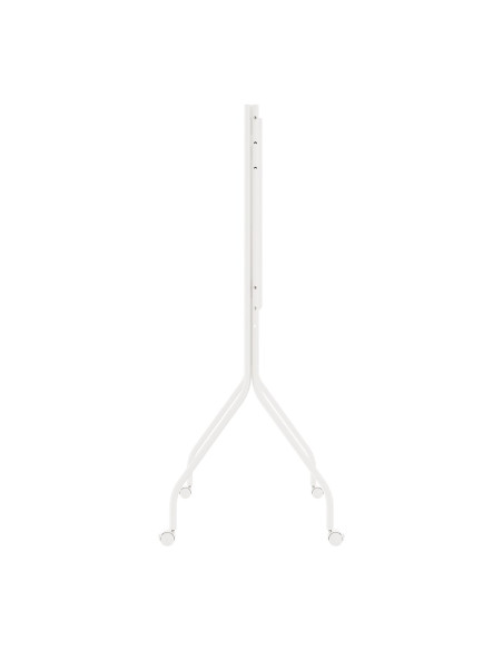 Maclean Stand Pod Tv Stand / Wózek Do Tv Maclean, Na Kółkach, 37-80", Max. Obciążenie 50Kg, Max. Vesa 600X400, Biały, Mc-180