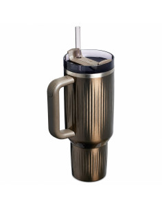 Kubek Termiczny Stanley Quencher H2.O Fluted 1.18L Gunmetal Shine