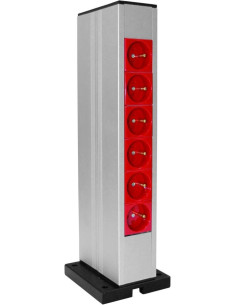 Kolumna Podłogowa Pionowa Aluminiowa Podwójna, Pojemność 2X23M