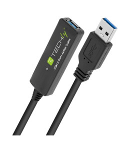 Techly Icur30100G Kabel Usb Usb 3.2 Gen 1 (3.1 Gen 1) 10 M Usb A Czarny 2