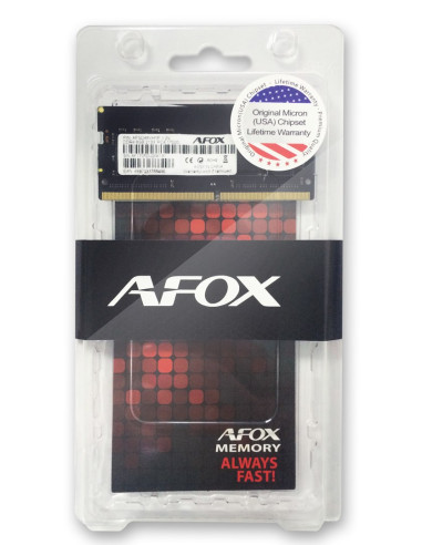 Afox So-Dimm Ddr4 8Gb 2133Mhz Micron Chip Afsd48Vh1P