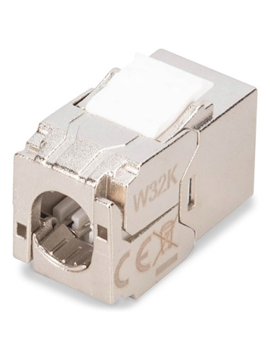 Digitus Kompaktowy Moduł Keystone Cat 6A, Ekranowany, Beznarzędziowe Złącze Montażowe, 12 Szt.